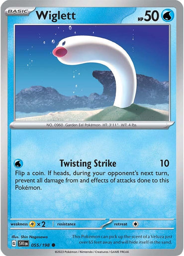 Wiglett (055/198) [Scarlet &amp; Violet: Base Set] 