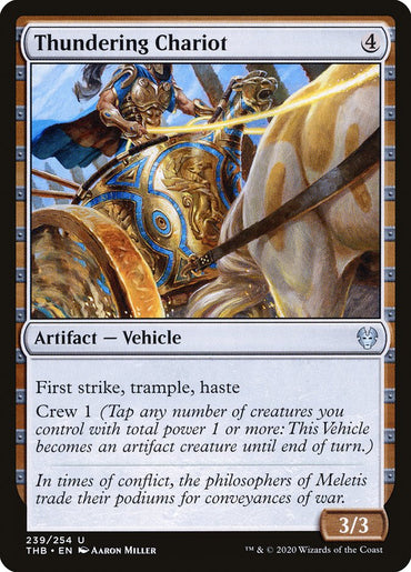 Thundering Chariot [Theros Beyond Death] 