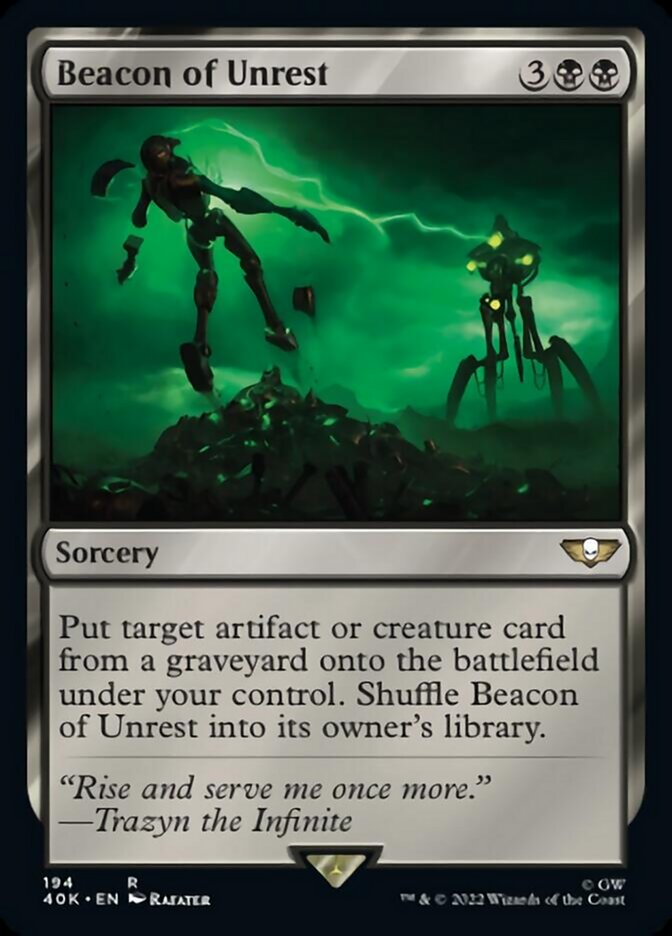 Beacon of Unrest [Warhammer 40,000] 