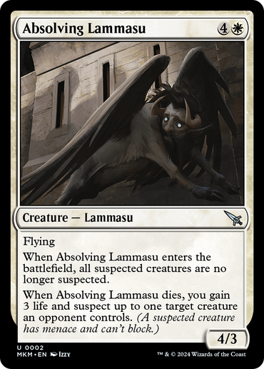 Absolving Lammasu [Murders at Karlov Manor] 