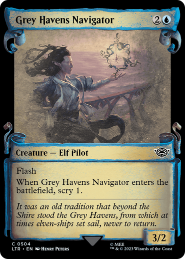 Gray Havens Navigator [The Lord of the Rings: Tales of Middle-Earth Showcase Scrolls] 