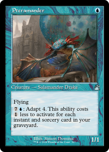 Pteramander (Retro Frame) [Ravnica Remastered] 