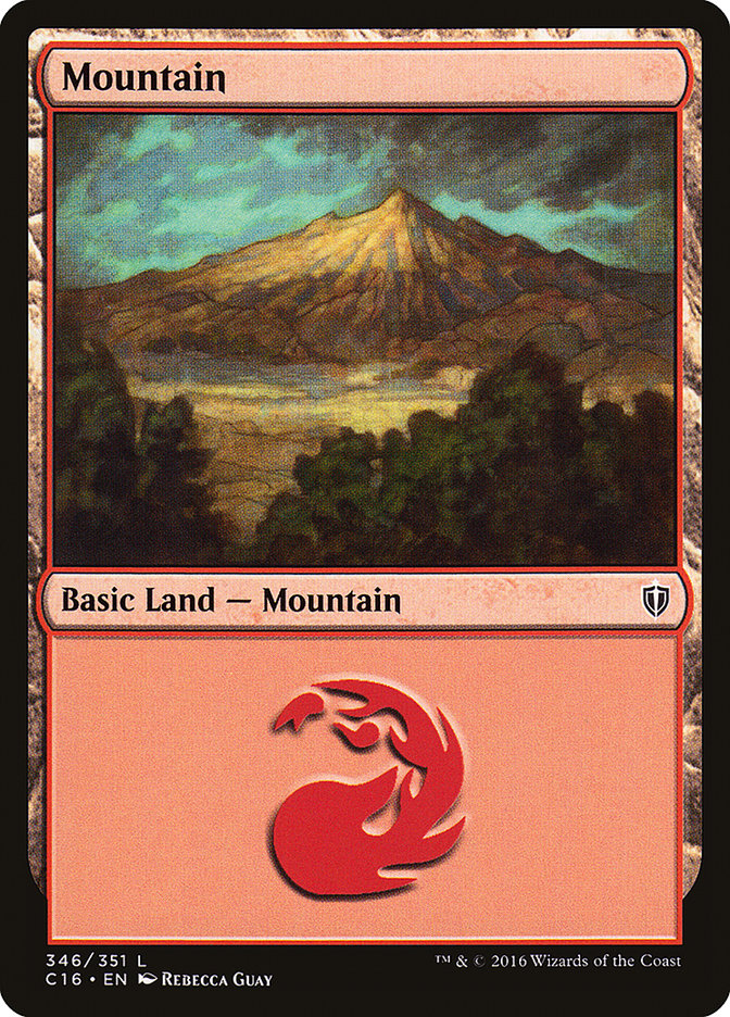 Mountain (346) [Commander 2016] 