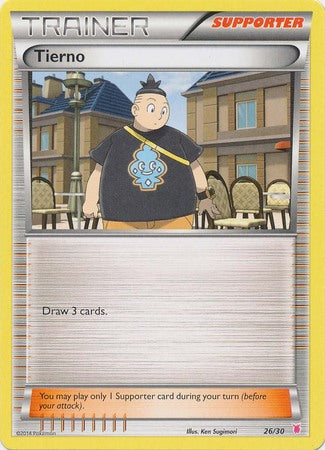 Tierno (26/30) [XY: Trainer Kit 1 - Wigglytuff] 