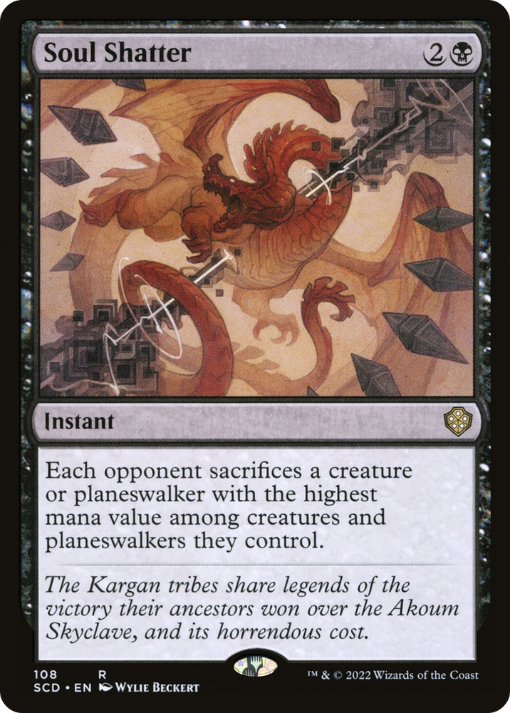 Soul Shatter [Starter Commander Decks] 