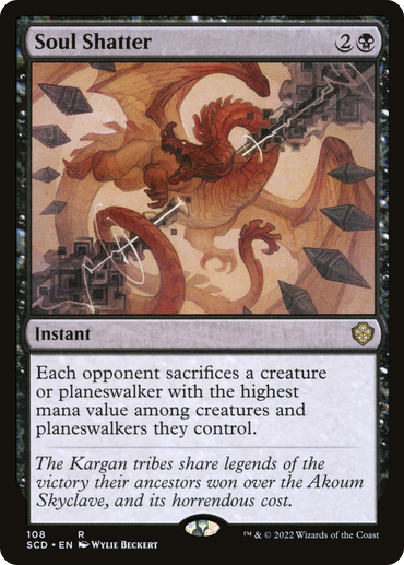 Soul Shatter [Starter Commander Decks] 
