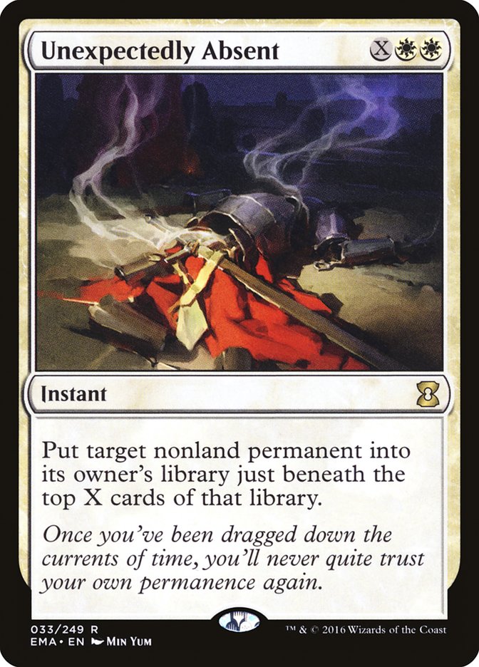Unexpectedly Absent [Eternal Masters] 