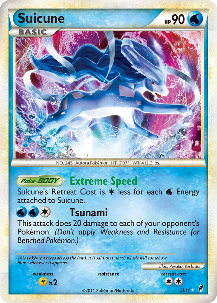 Suicune (SL11) [HeartGold &amp; SoulSilver: Call of Legends] 