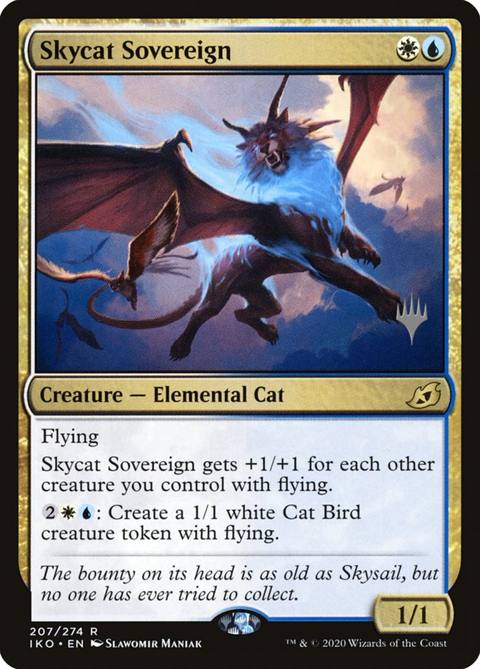 Skycat Sovereign (Promo Pack) [Ikoria: Lair of Behemoths Promos] 
