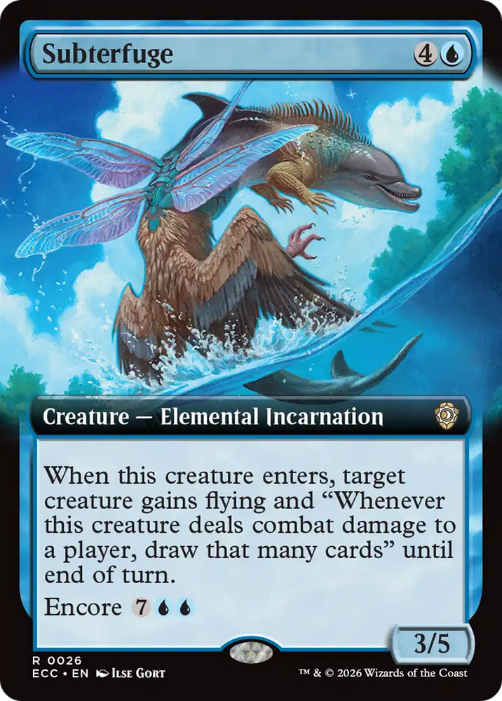 Subterfuge (Extended Art) [Lorwyn Eclipsed Commander]