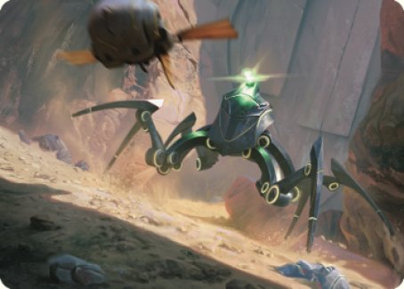 Thran Spider Art Card [The Brothers' War Art Series] 