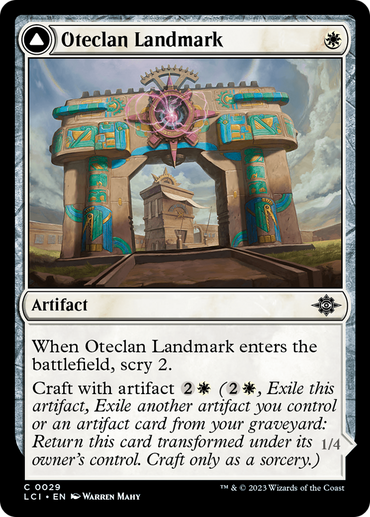 Oteclan Landmark [The Lost Caverns of Ixalan] 