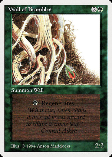 Wall of Brambles [Summer Magic / Edgar] 