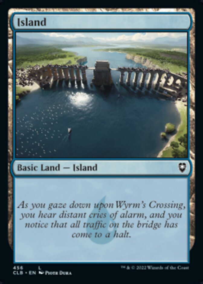 Island (456) [Commander Legends: Battle for Baldur's Gate] 