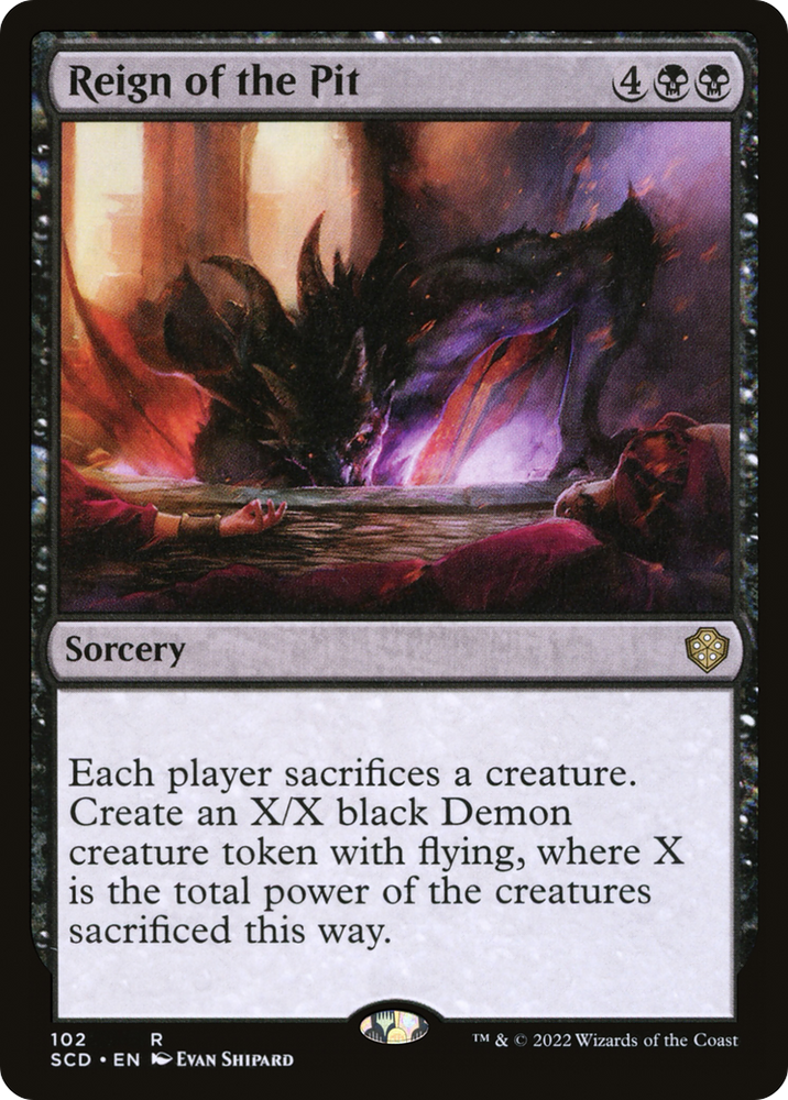 Reign of the Pit [Starter Commander Decks] 