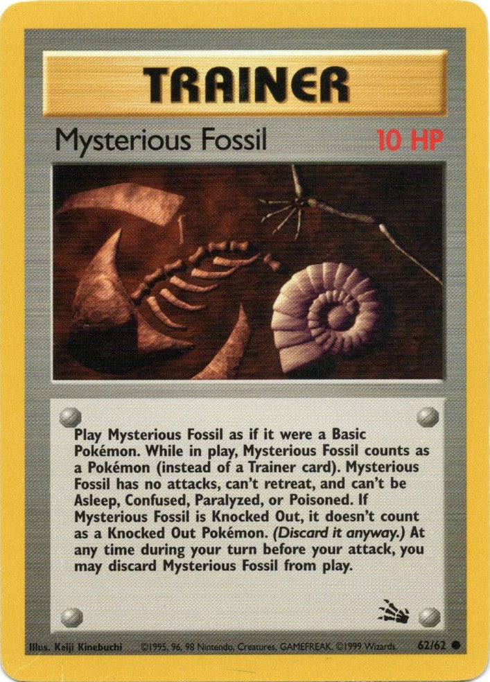 Mysterious Fossil (62/62) [Fossil Unlimited] 