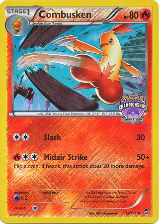 Combusken (13/111) (States Championship Promo) [XY: Furious Fists] 