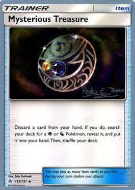 Mysterious Treasure (113/131) (Dragones y Sombras - Pedro Eugenio Torres) [World Championships 2018] 