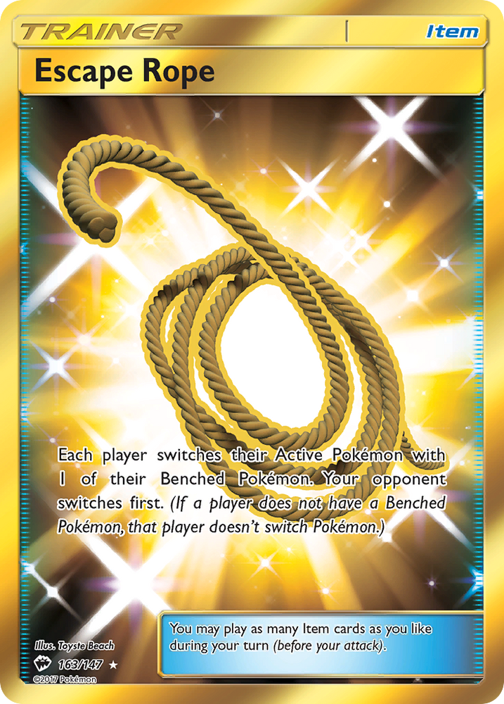 Escape Rope (163/147) [Sun &amp; Moon: Burning Shadows] 